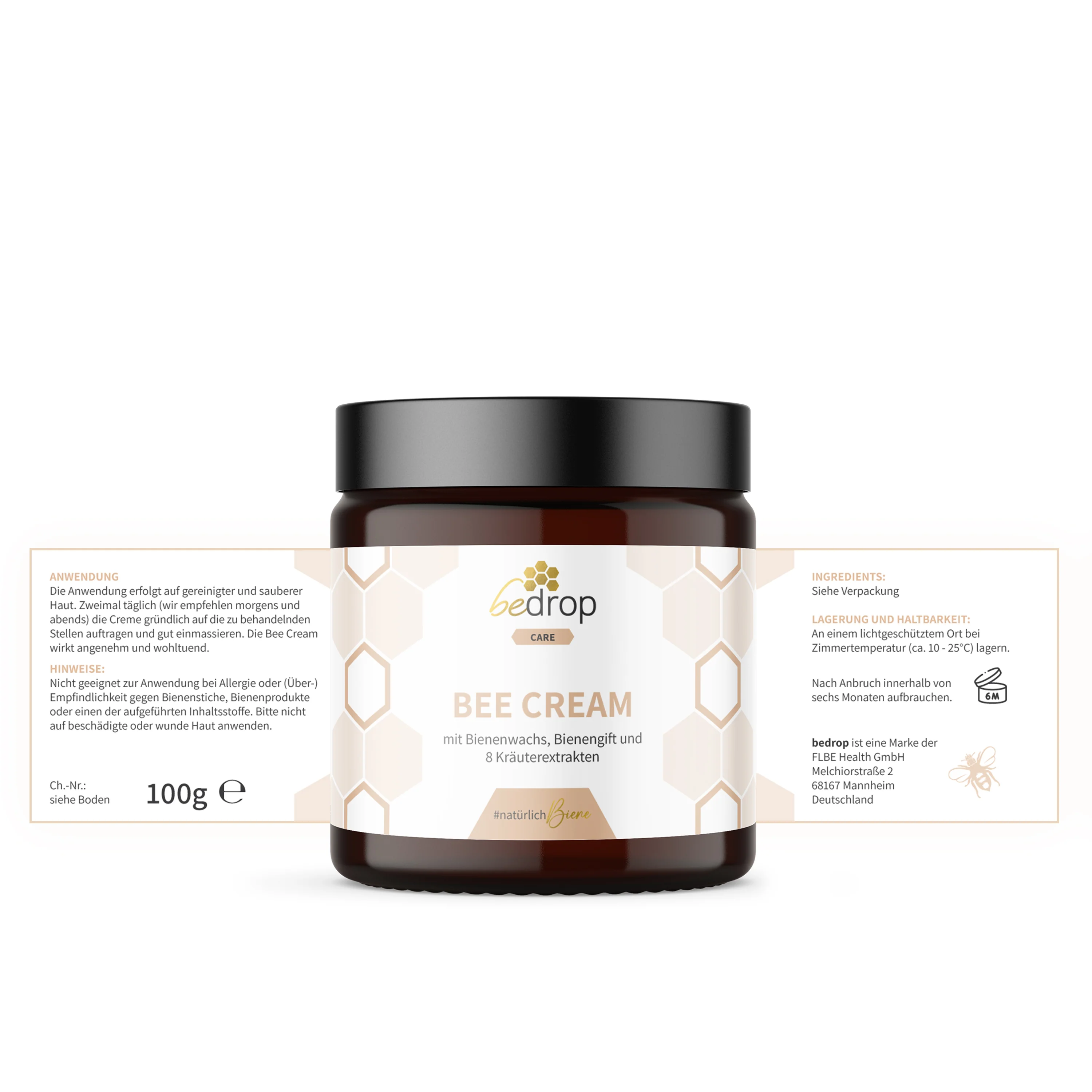Hautpflege-Set | Bee Cream (Bienengiftsalbe) + Propolis Cream (Propolis Salbe) + Royale Lotion (Körperlotion) - Image 8