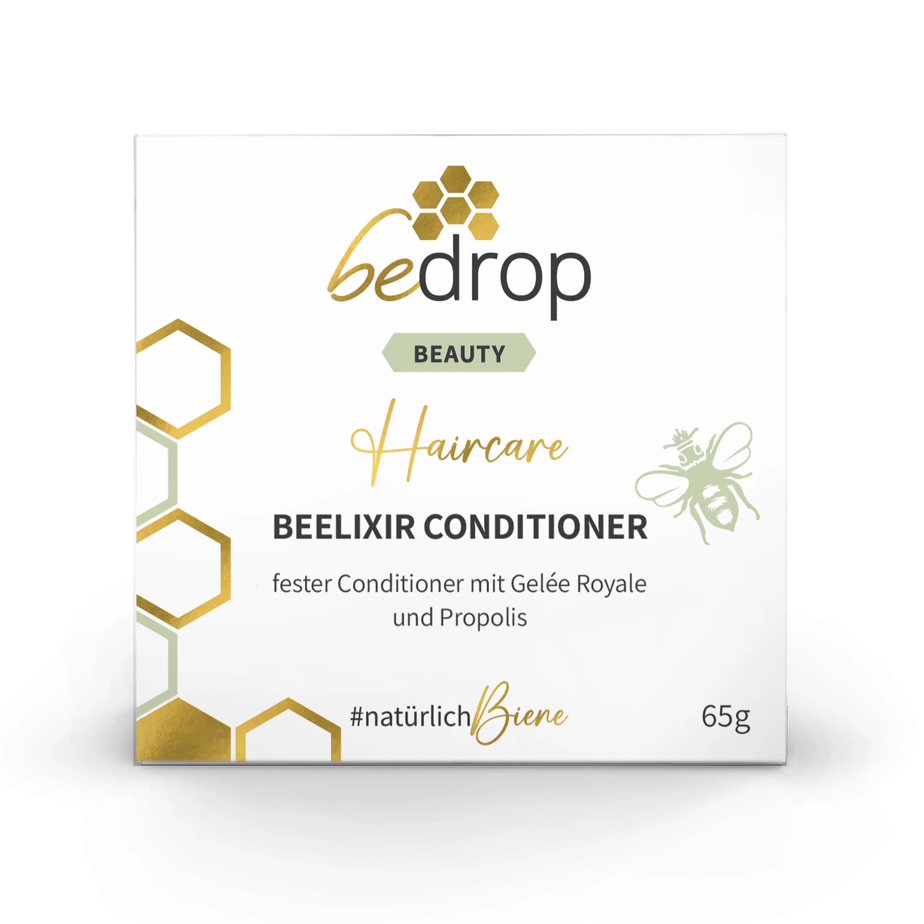 BEELIXIR Fester Conditioner mit Gelée Royale & Propolis - 65g - Image 6