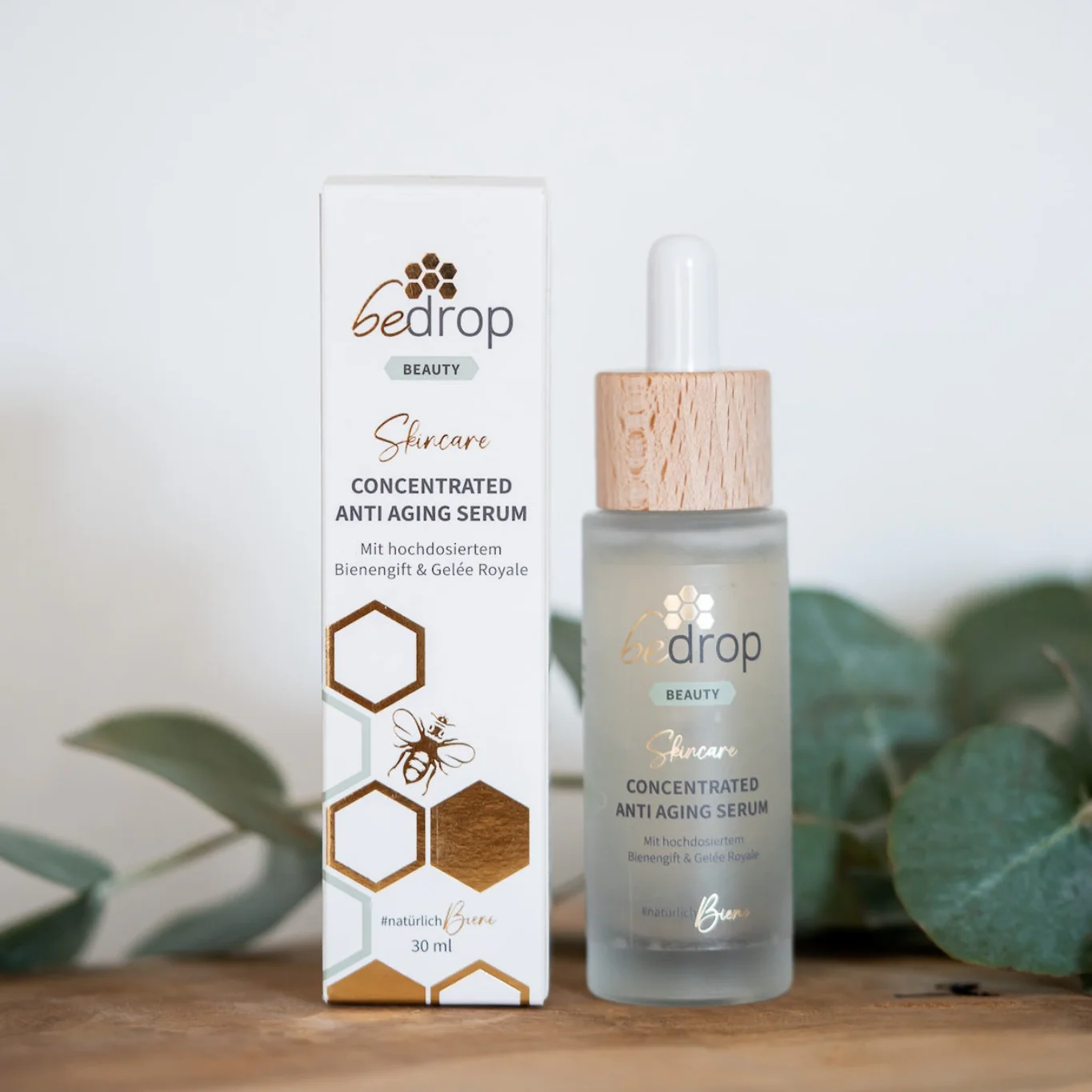 CONCENTRATED ANTI AGING SERUM / Gesichtsserum mit hochdosiertem Bienengift & Gelée Royale - 30ml - Image 4