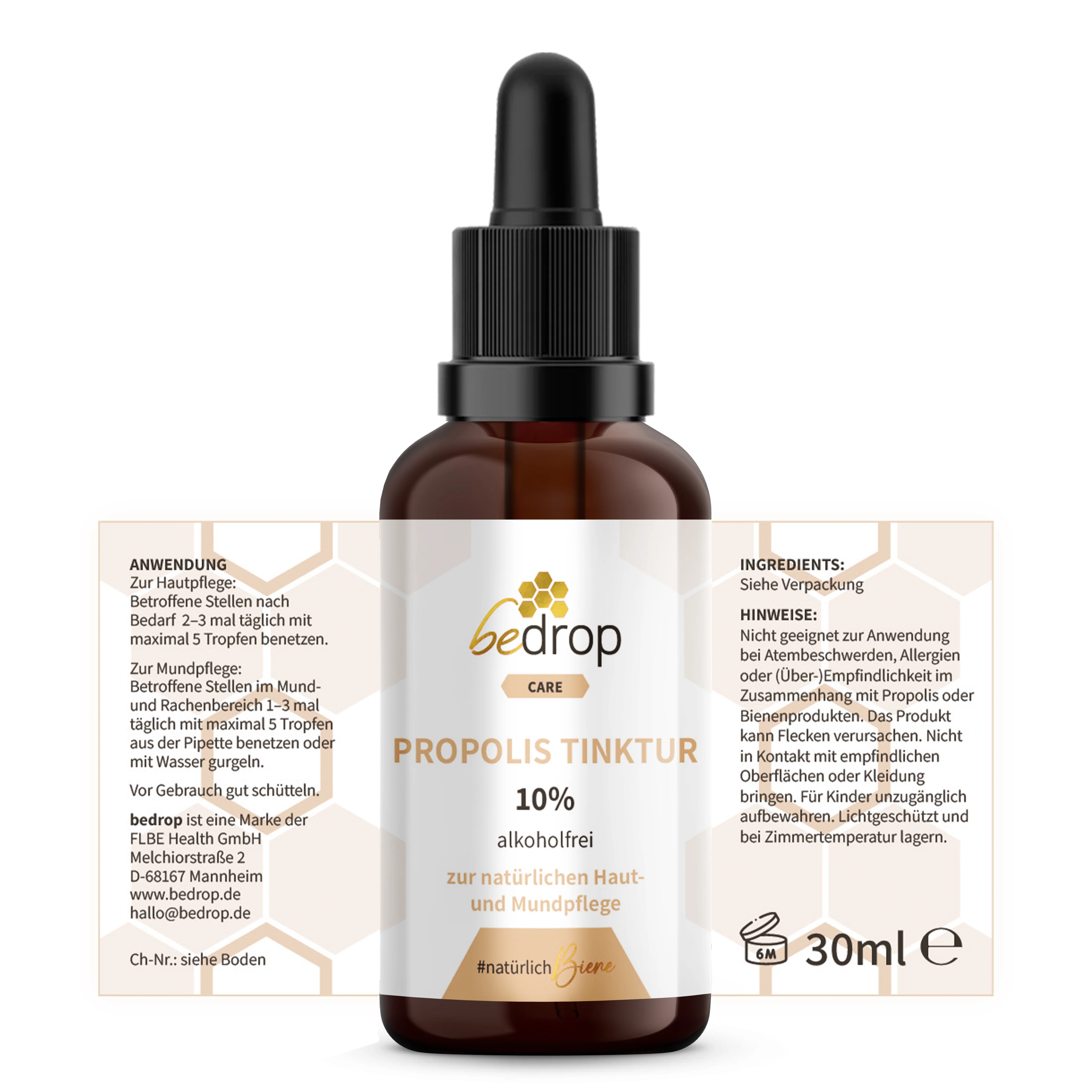 Derma Set | Propolis Tinktur, Seife, Kapseln & Creme | Für Kinder & Erwachsene - Image 8