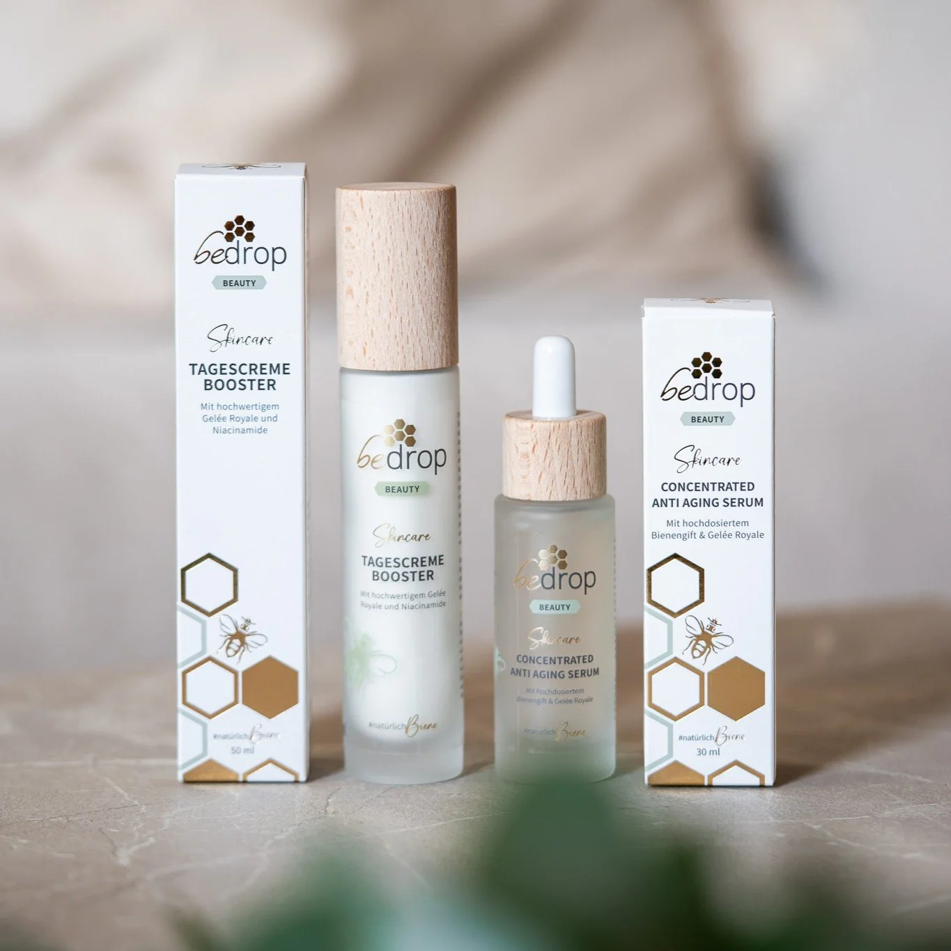 Skin Care Set | CONCENTRATED Anti-Aging Serum & Tagescreme Gesichtscreme Booster - Image 5