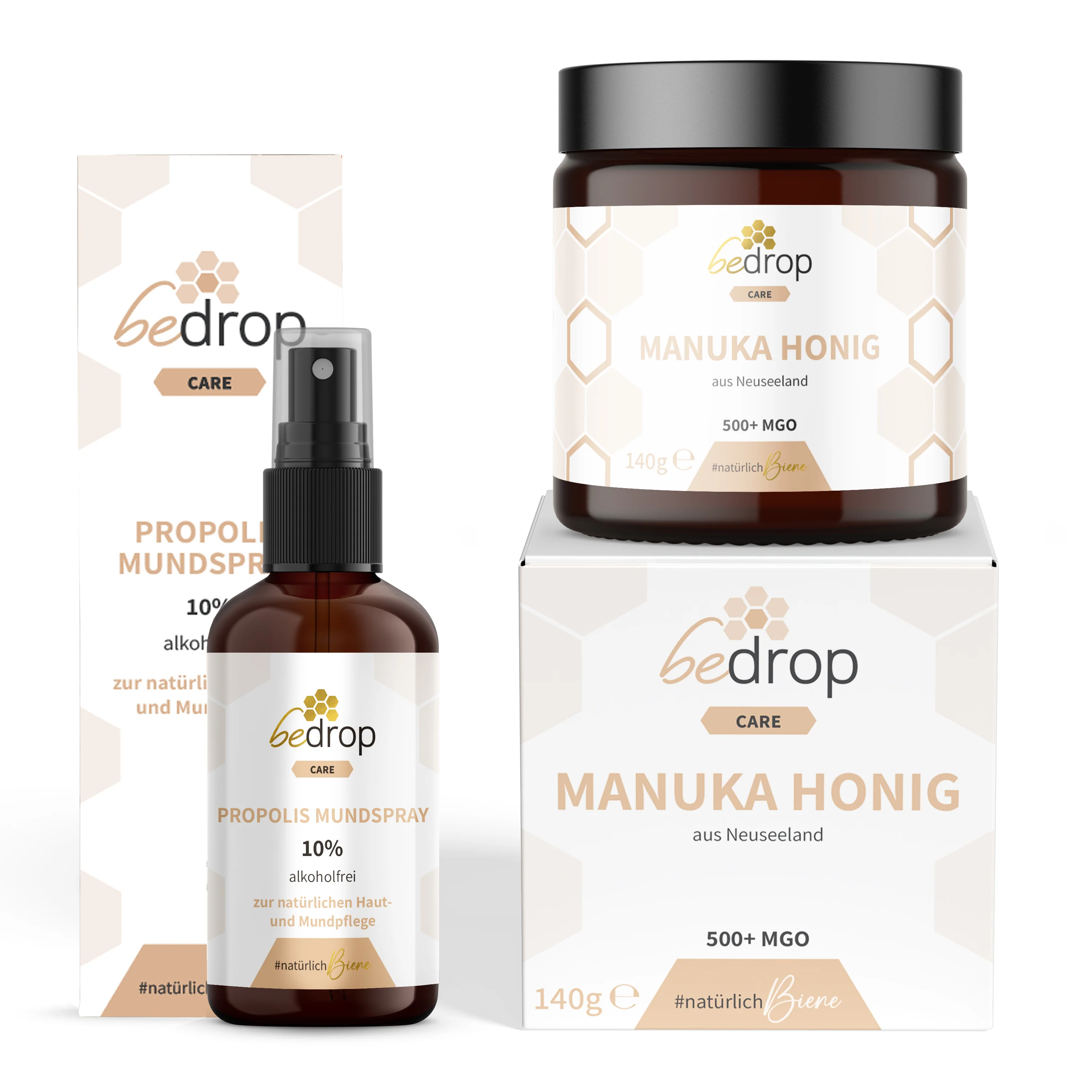Tier Set | Propolis Spray (alkoholfrei) & Manuka Honig MGO 500+