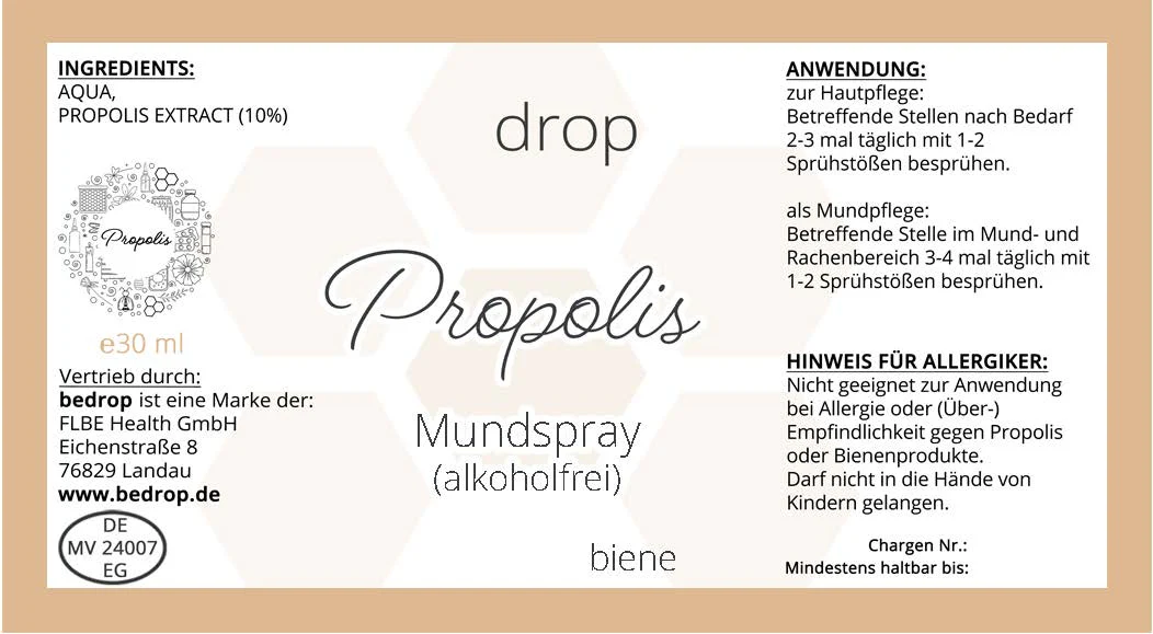 Tier Set | Propolis Spray (alkoholfrei) & Manuka Honig MGO 500+ - Image 7