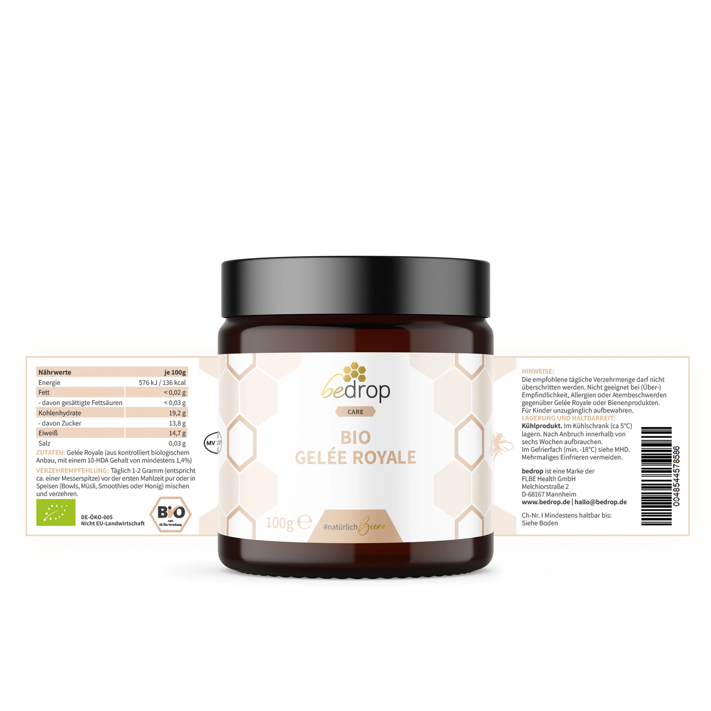 Bio Gelée Royale Frisch - 100g pur (Bio-Zertifiziert) - Image 6