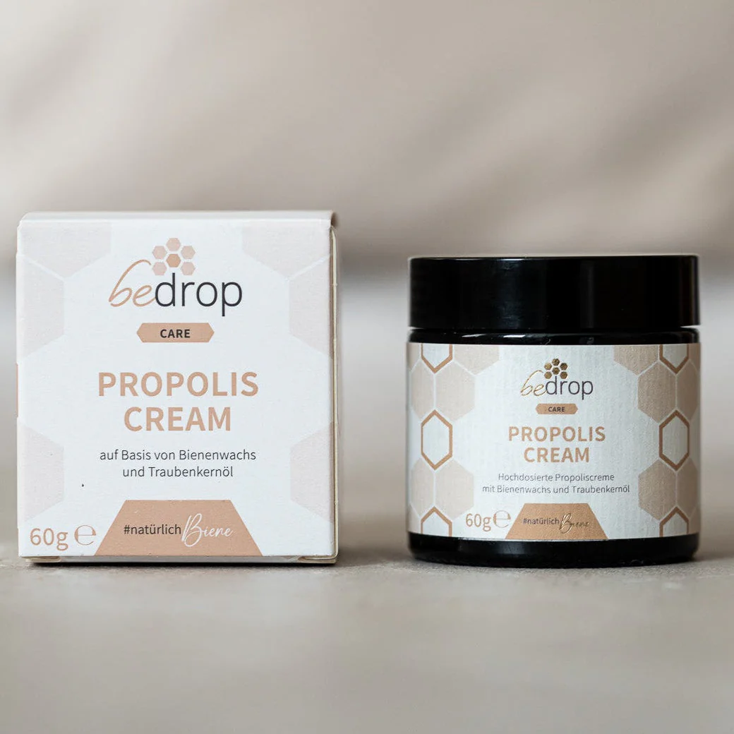 Propolis Cream - hochdosierte Propolis Creme mit Bienenwachs & Traubenkernöl - 60g - Image 4